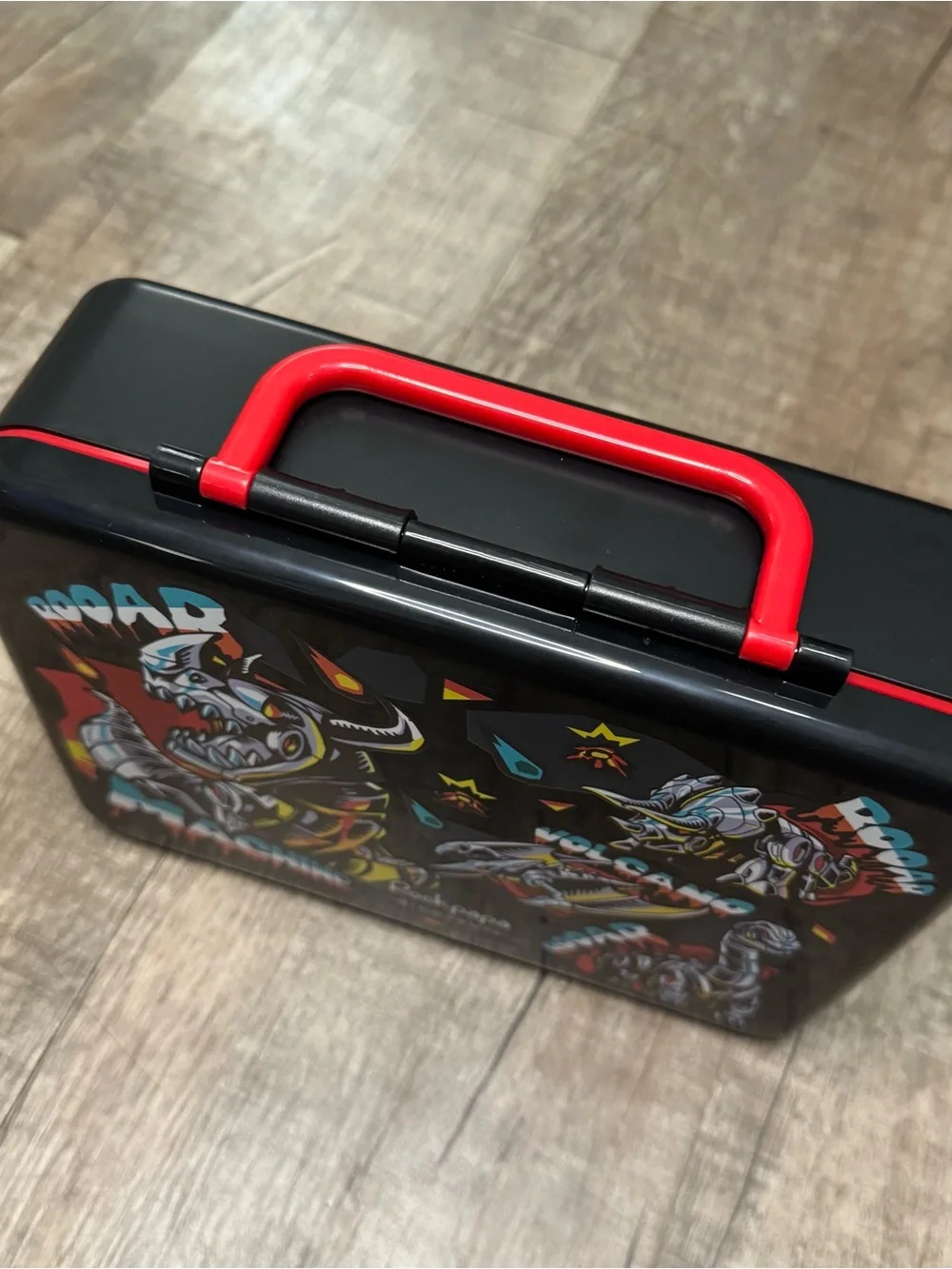 Rockpapa Dinosaur Bento Lunch Box Kids Leak Proof 5‎ Compartment w/ Utensils